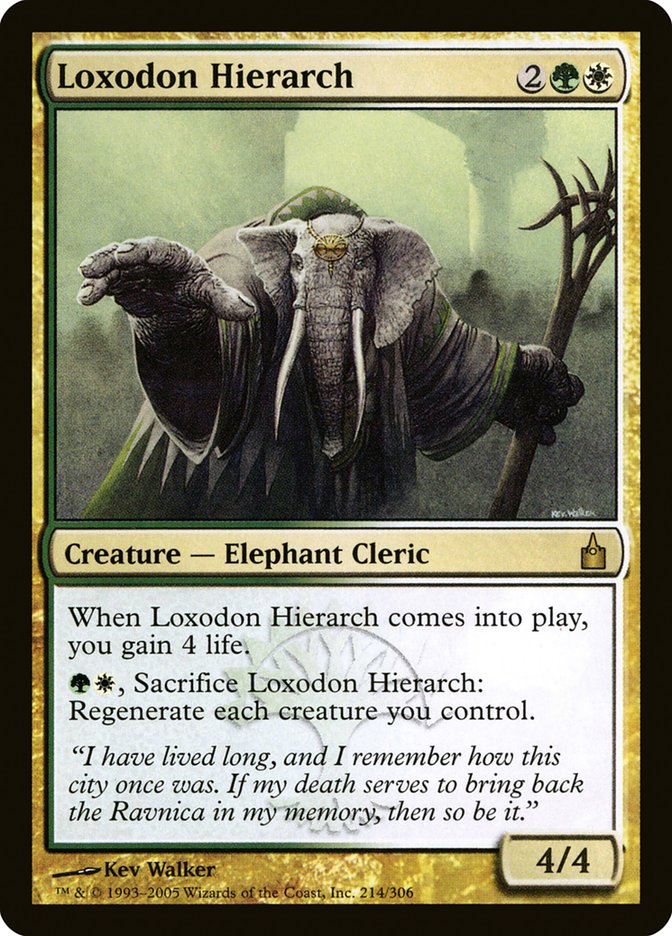 Jerarca loxodón [Ravnica: Ciudad de Gremios]
