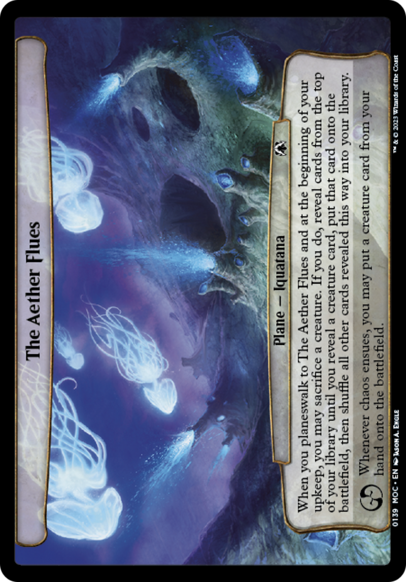 Los Tubos Etéreos [Commander: Marcha de las Máquinas]