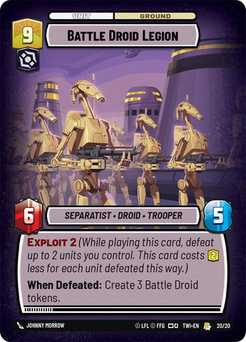 Legión de Droides de Batalla (20/20) [El Ocaso de la República: Juego Semanal]
