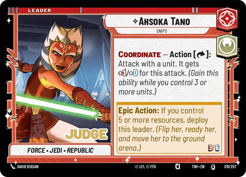 Ahsoka Tano - Chipilín (011/257) (011/257) [Juez Promos]