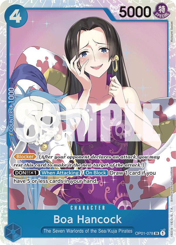 Boa Hancock (OP01-078) (Réimpression) [Premium Booster -The Best-]