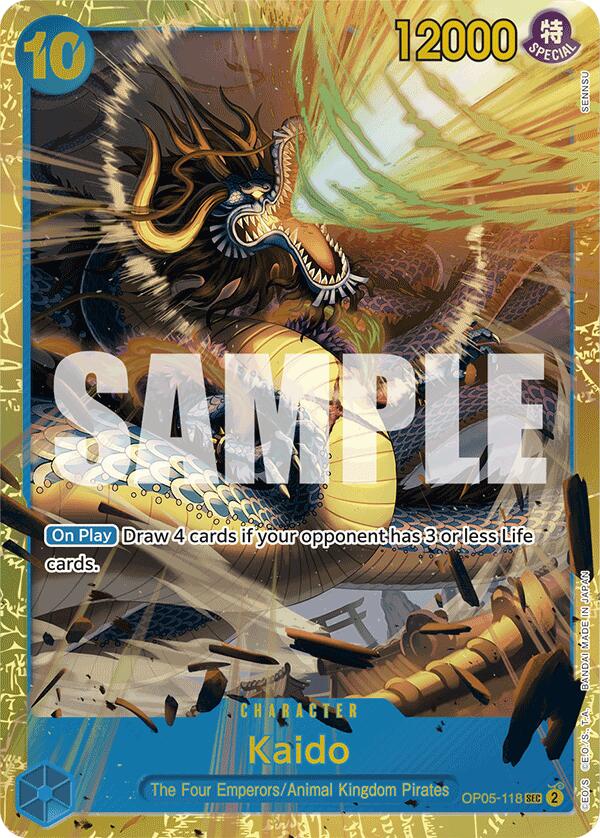 Kaido (OP05-118) (Réédition) [Premium Booster -The Best-]