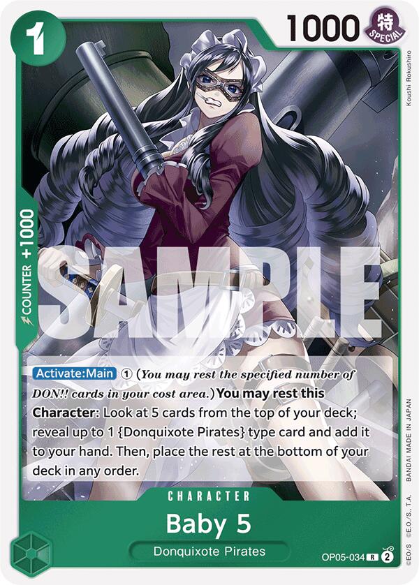 Baby 5 (OP05-034) (Réédition) [Premium Booster -The Best-]