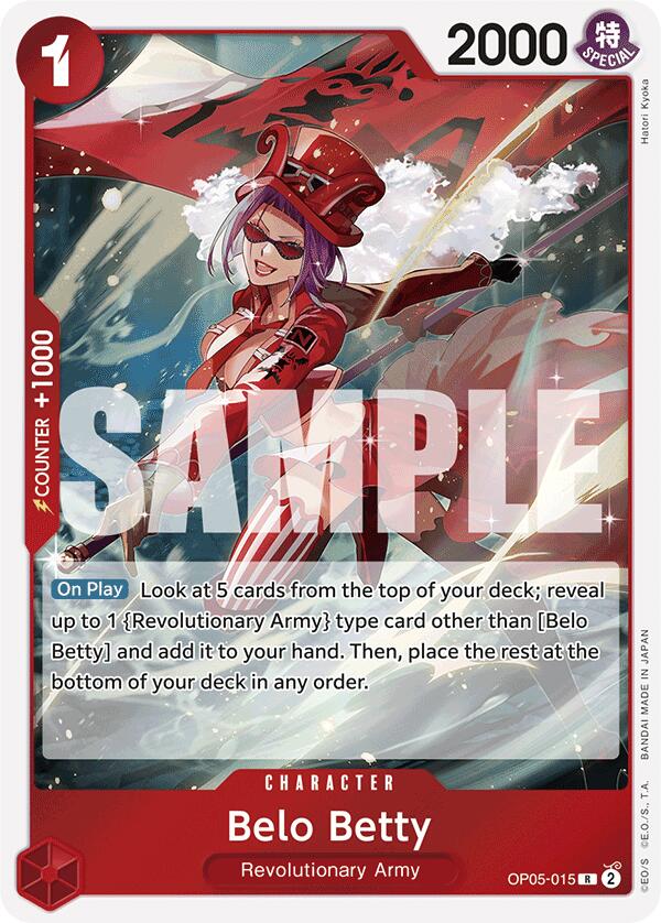 Belo Betty (OP05-015) (Réédition) [Premium Booster -The Best-]