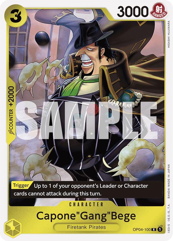 Capone "Gang" Bege (OP04-100) (Réédition) [Premium Booster -The Best-]
