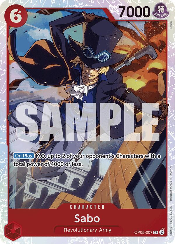 Sabo (OP05-007) (Réédition) [Premium Booster -The Best-]