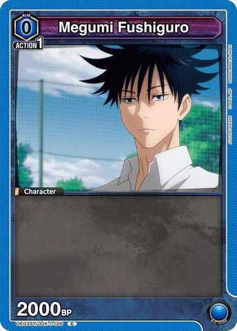 Megumi Fushiguro (106) - UE03ST: Jujutsu Kaisen Starter Deck (UE03ST)