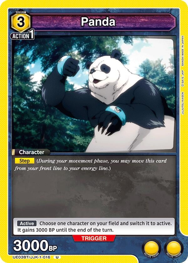 Image for Panda (016) (UE03BT/JJK-1-016) (UE03BT) - Union Arena