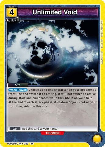 Unlimited Void - UE03BT: Jujutsu Kaisen (UE03BT)