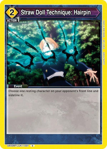 Straw Doll Technique: Hairpin - UE03BT: Jujutsu Kaisen (UE03BT)