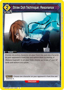 Image for Straw Doll Technique: Resonance (UE03BT/JJK-1-032) (UE03BT) - Union Arena
