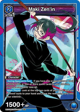 Image for Maki Zen'in (050) (UE03BT/JJK-1-050) (UE03BT) - Union Arena