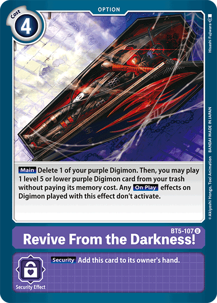 ¡Revive de la Oscuridad! [BT5-107] [Batalla de Omni]