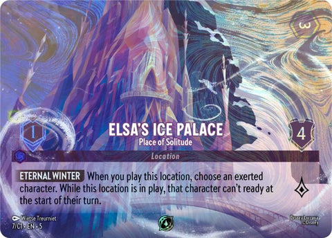 El Palacio de Hielo de Elsa - Lugar de Soledad (7) [Cartas Promocionales]