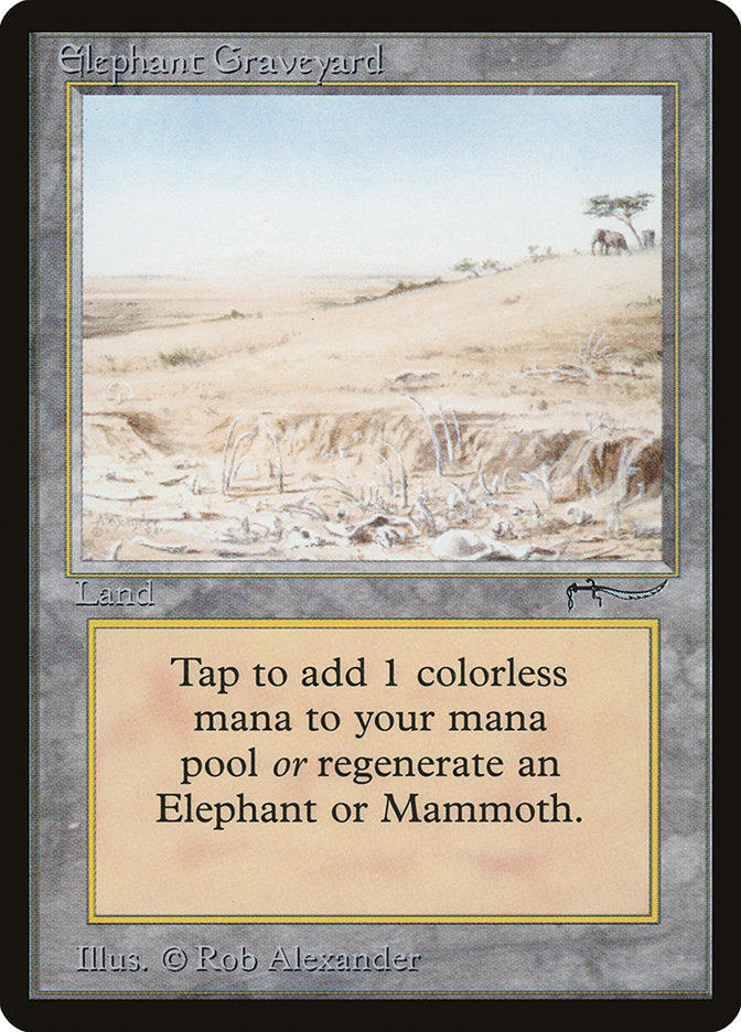 Cimetière d'éléphants [Arabian Nights]