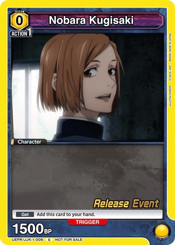 Image for Nobara Kugisaki (006) (UEPR/JJK-1-006) (UE03BT_RE) - Union Arena