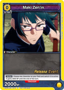 Image for Maki Zen'in (013) (UEPR/JJK-1-013) (UE03BT_RE) - Union Arena