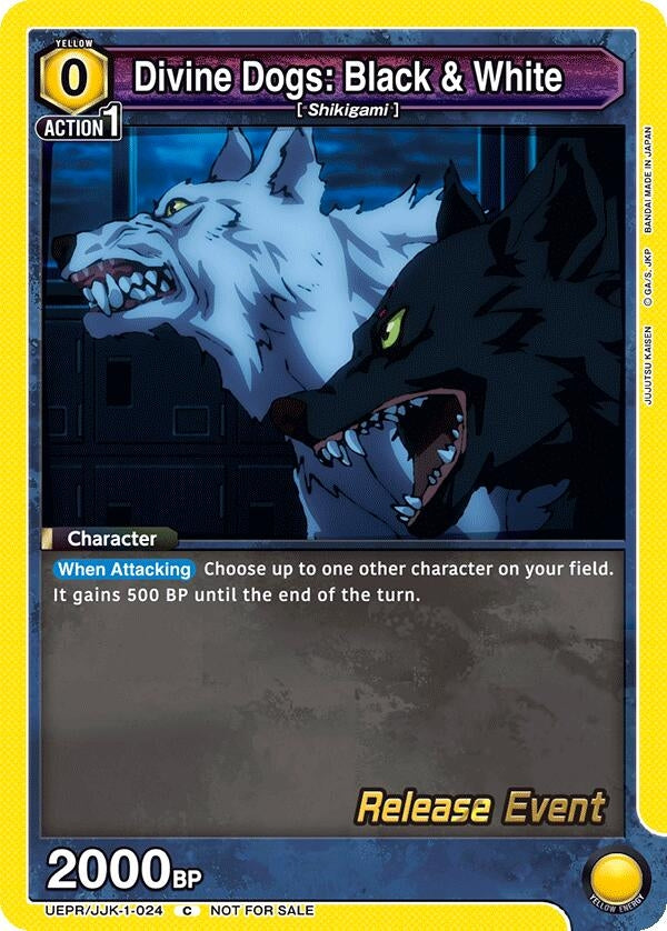 Image for Divine Dogs: Black & White (UEPR/JJK-1-024) (UE03BT_RE) - Union Arena