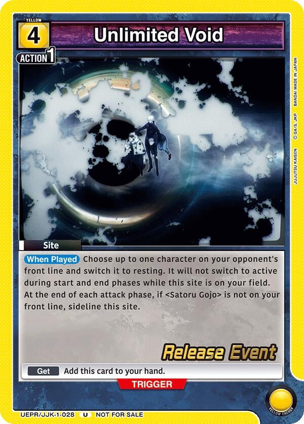 Image for Unlimited Void (UEPR/JJK-1-028) (UE03BT_RE) - Union Arena
