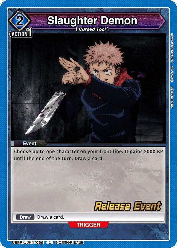 Image for Slaughter Demon (UEPR/JJK-1-065) (UE03BT_RE) - Union Arena