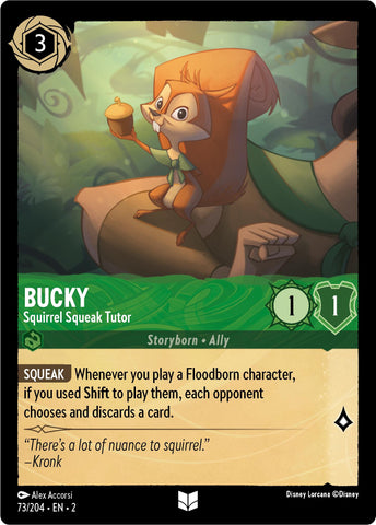 Bucky - Tutor de Chispitas de Ardilla (Versión Errata) (73/204) [El Ascenso de los Inundados]