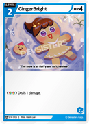 Image for GingerBright (ST4-005) (ST4) - CookieRun: Braverse TCG
