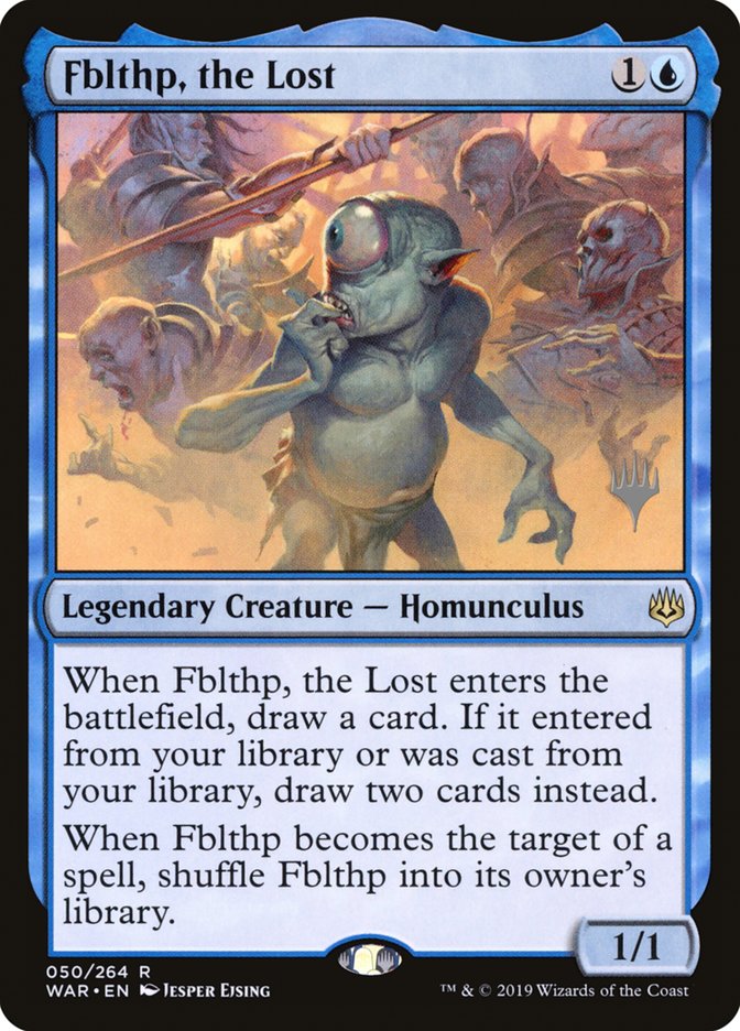 Fblthp, l'Oublié (Pack promo) [Promos La Guerre des Planeswalkers]