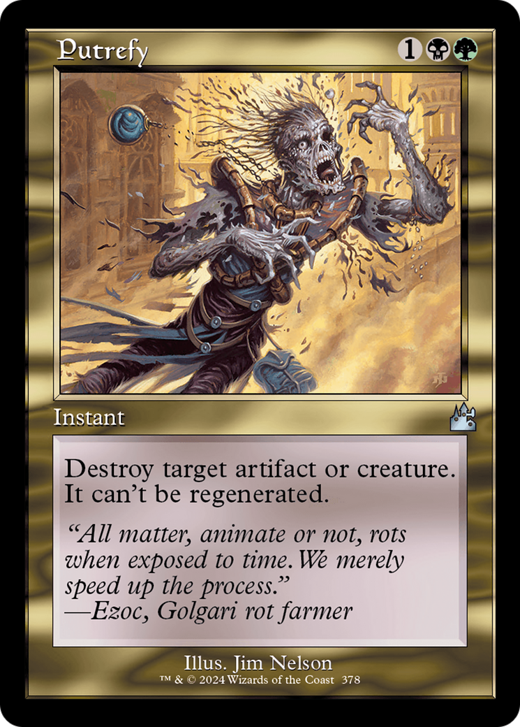 Putréfier (Cadre rétro) [Ravnica remasterisée]