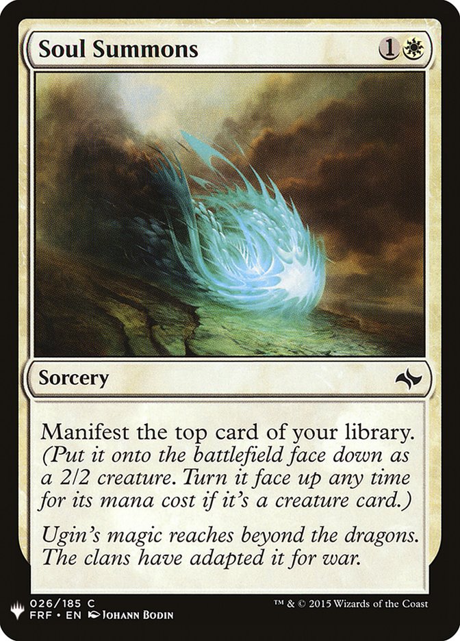 Invocations d'âmes [Booster mystère]