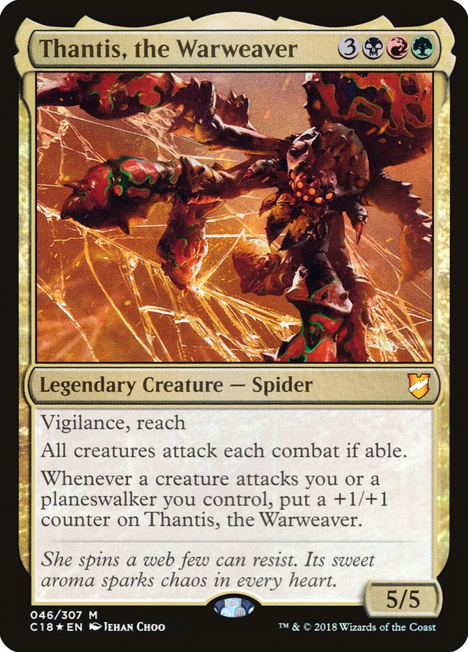 Thantis, la Tisseguerre [Commander 2018]