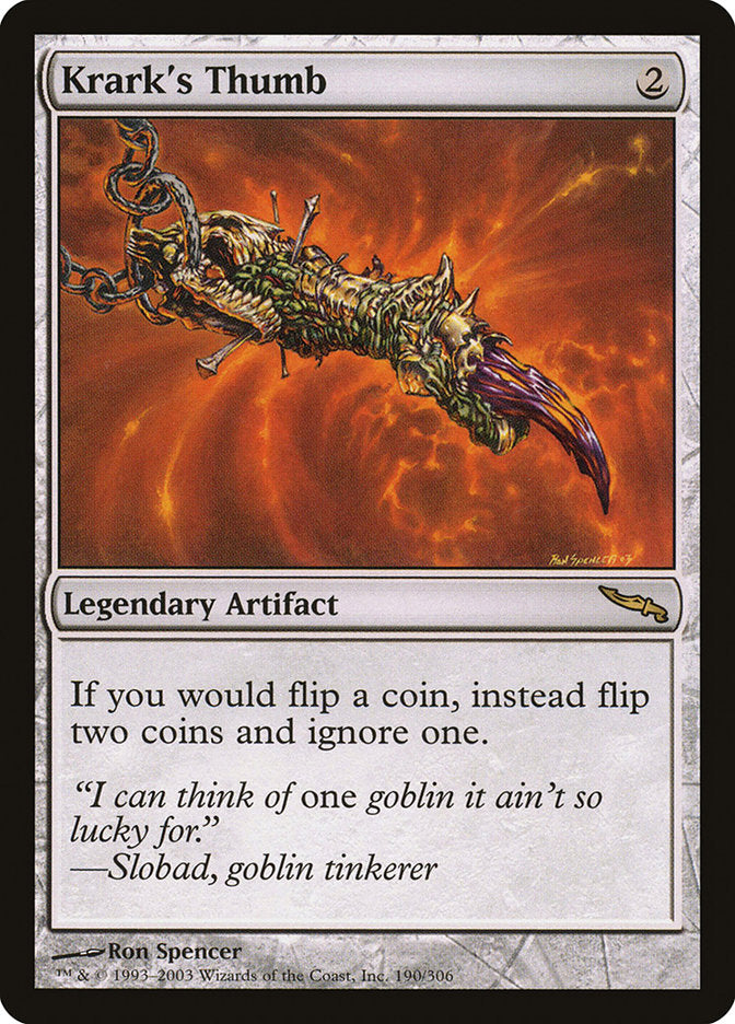 Pouce de Krark [Mirrodin]