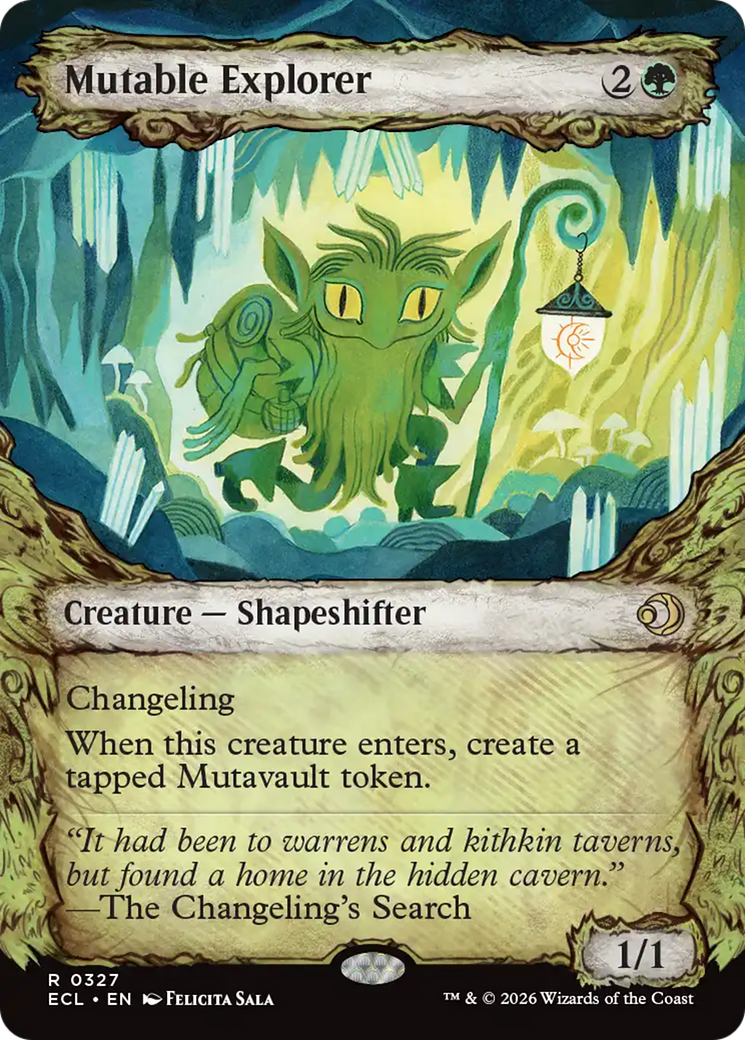 Explorador mutable (Exposición) [Lorwyn eclipsado]