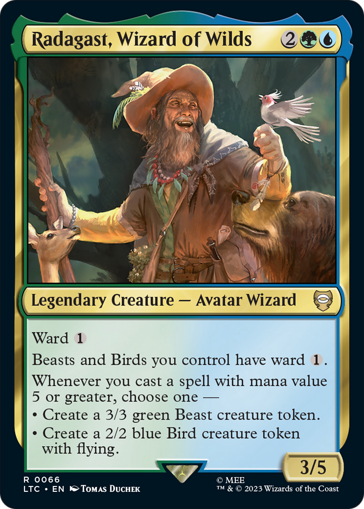 Radagast, sorcier des prés [Le Seigneur des Anneaux : Contes de la Terre du Milieu Commander]