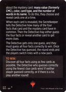 Détective de boosters (mini-jeu de Magic) [Strixhaven : l'Académie des Mages – Mini-jeu]