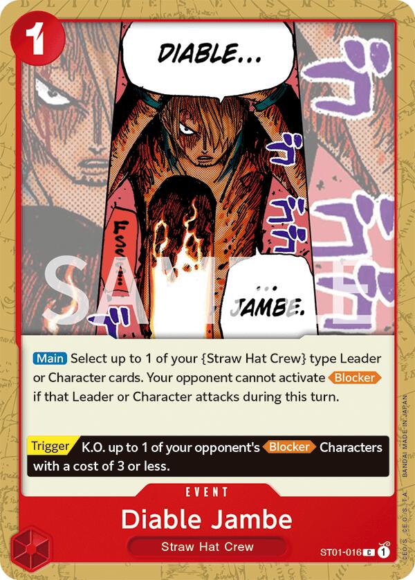 Diable Jambe [Cartes de Révision]