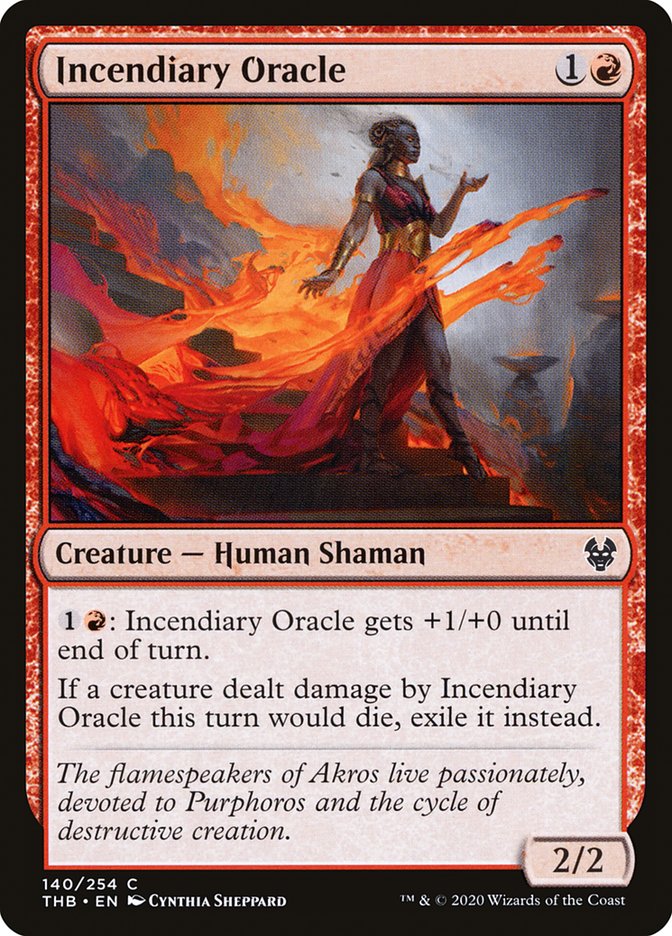 Oracle incendiaire [Théros par-delà la mort]