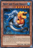 Dragon de Givre et de Flamme (Bleu) [DL15-FR005] Rare
