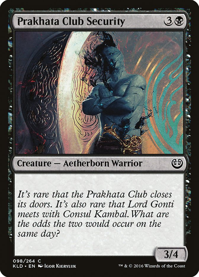 Seguridad del Club de Prakhata [Kaladesh]