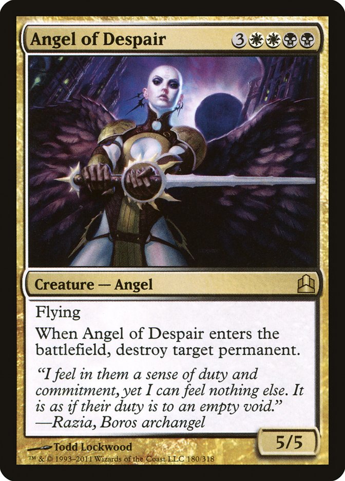 Ángel de la Desesperación [Commander 2011]