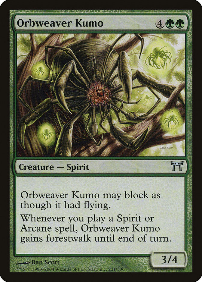 Kumo l'araignée-globe [Champions de Kamigawa]