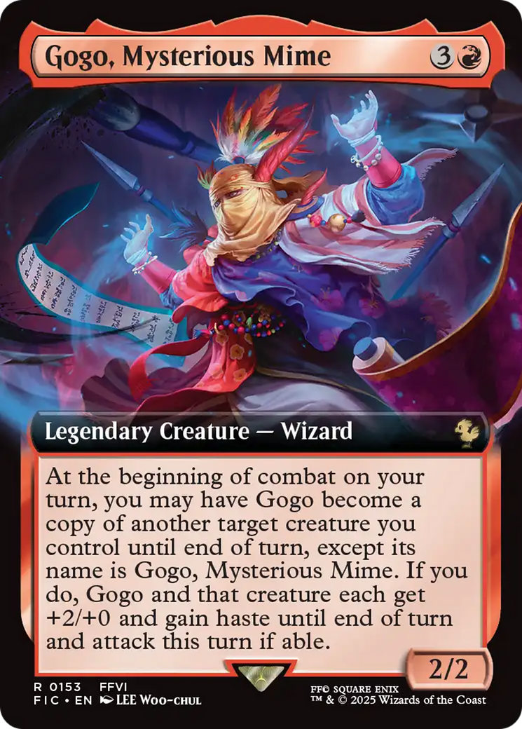 Gogo, mime mystérieux (Extended Art) [FINAL FANTASY Commander]