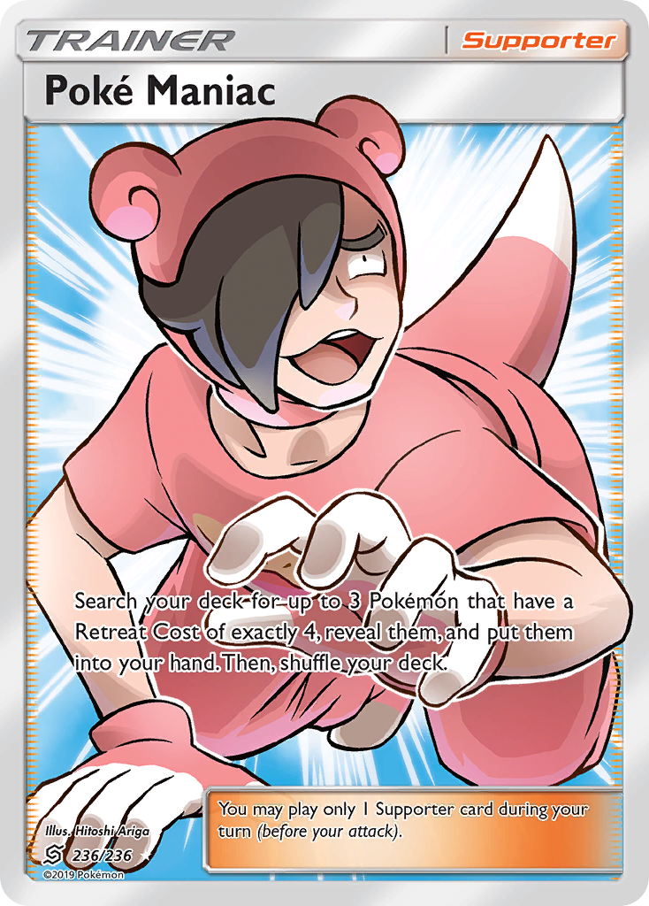 Dresseur de Pokémon (236/236) [Soleil et Lune : Harmonie des Esprits]