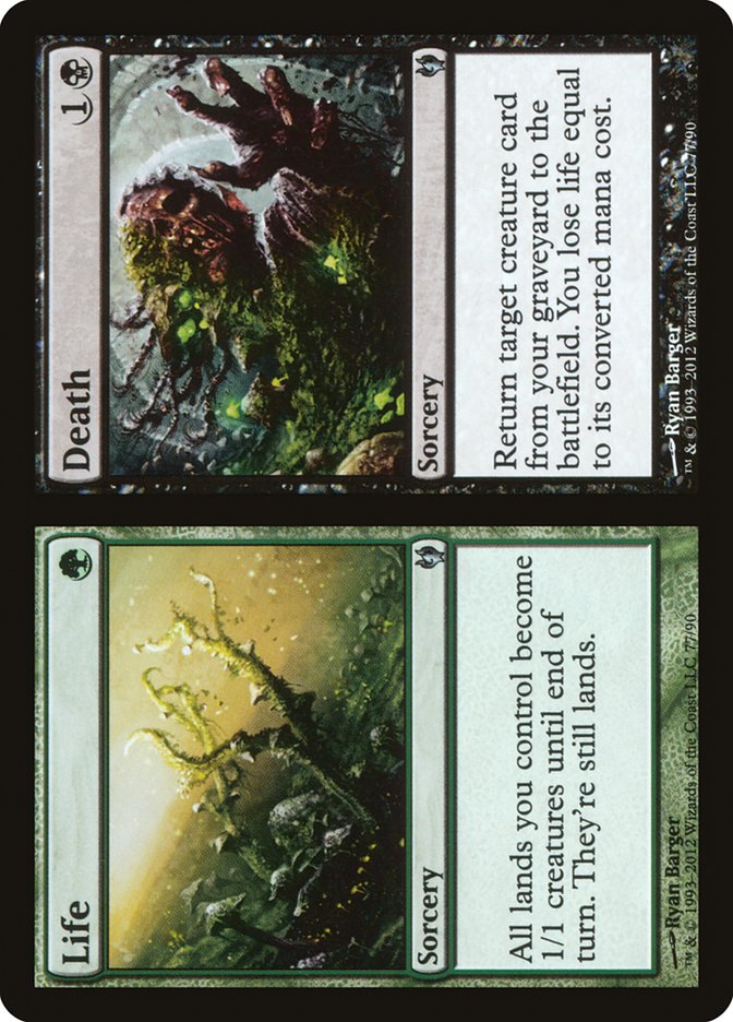 Vie // Mort [Duel Decks: Izzet vs. Golgari]
