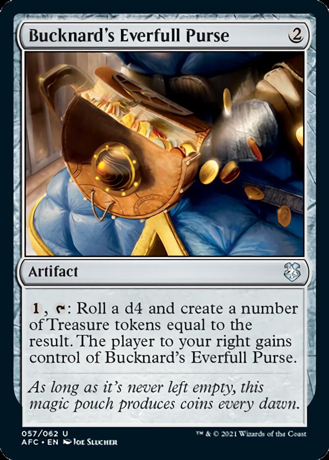 Bourse toujours pleine de Bucknard [Dungeons & Dragons: Adventures in the Forgotten Realms Commander]