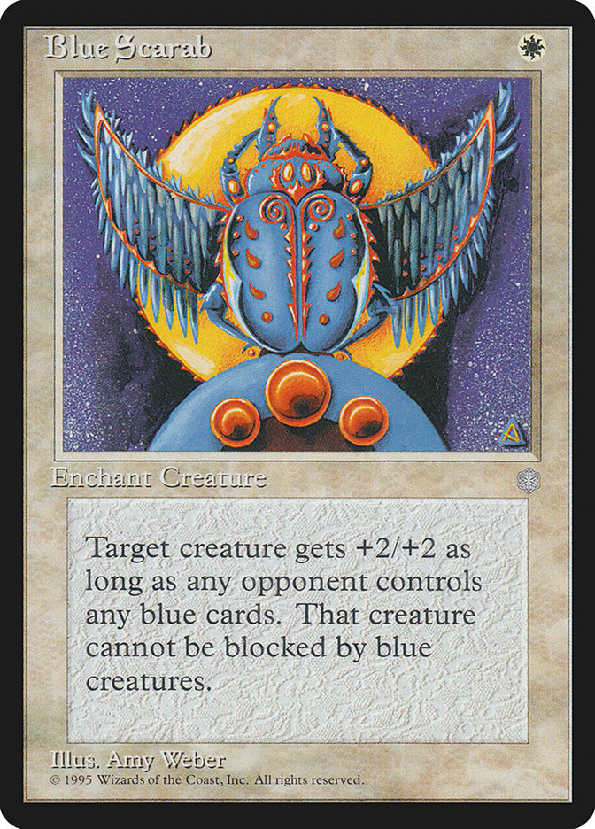 Scarabée bleu [Ère glaciaire]