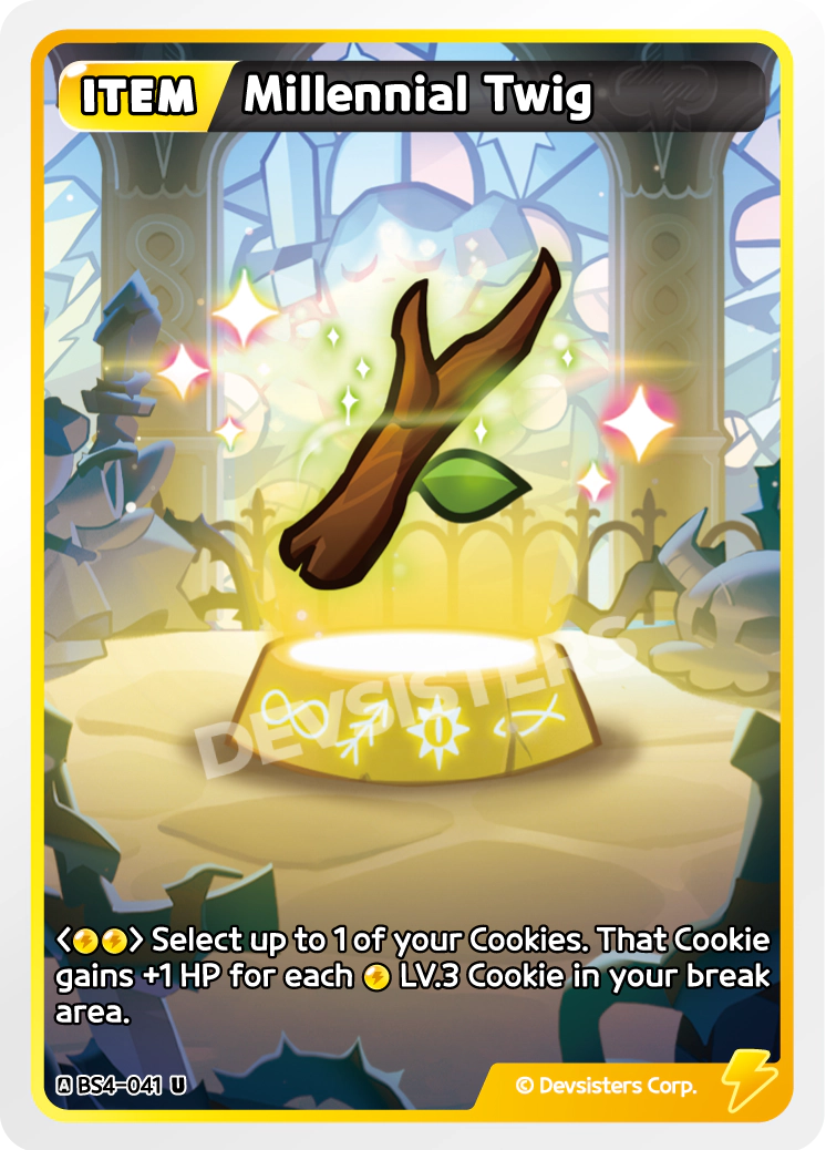 Image for Millennial Twig (BS4-041) (BS4) - CookieRun: Braverse TCG