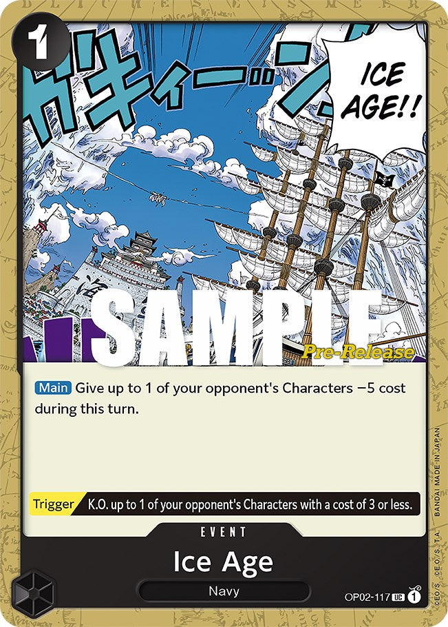Ice Age [Cartas de prelanzamiento de Paramount War]