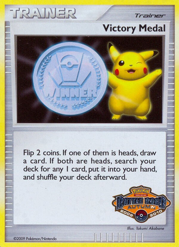 Medalla de Victoria (2009-2010) (Battle Road Otoño) [Cartas de Liga y Campeonato]