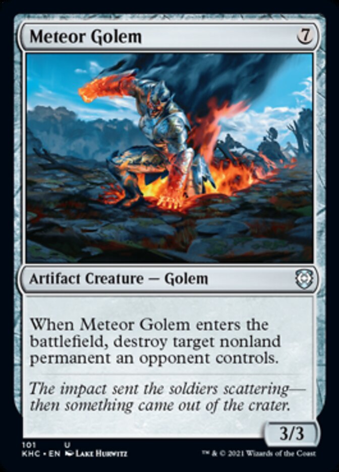 Golem de météore [Kaldheim Commander]