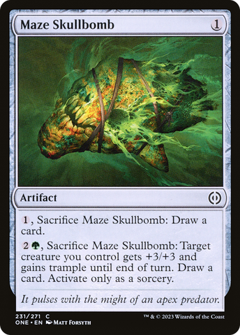 Bomba craneal laberíntica [Phyrexia: Todo Uno]